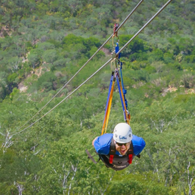 Superman and Canyon Zipline Excursion