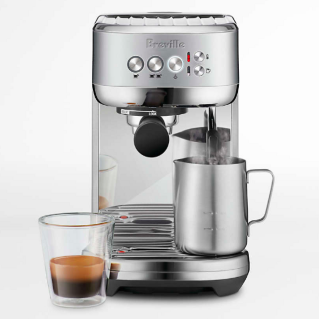 Breville ® Bambino ® Brushed Stainless Steel Espresso Machine