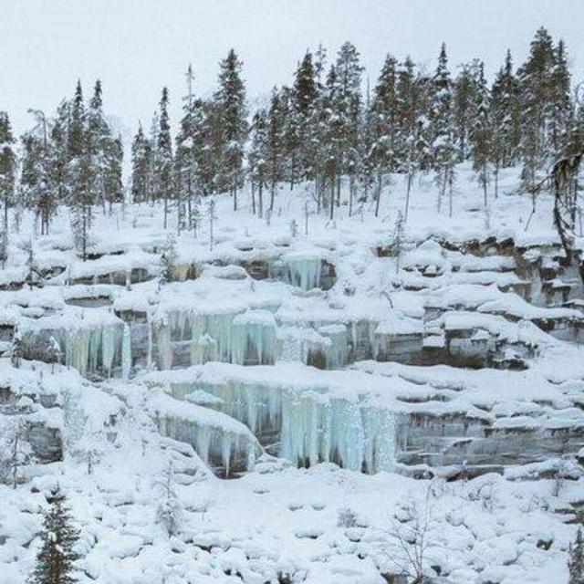 Caminata cascadas heladas