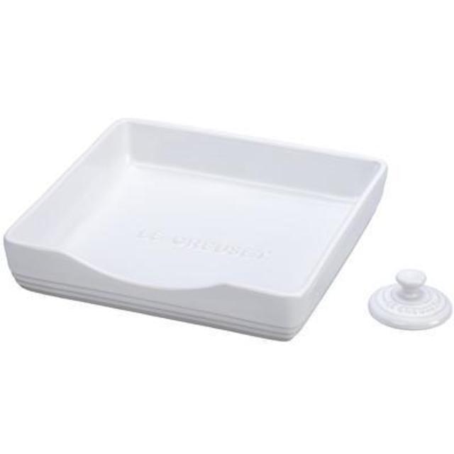 Napkin Holder in White