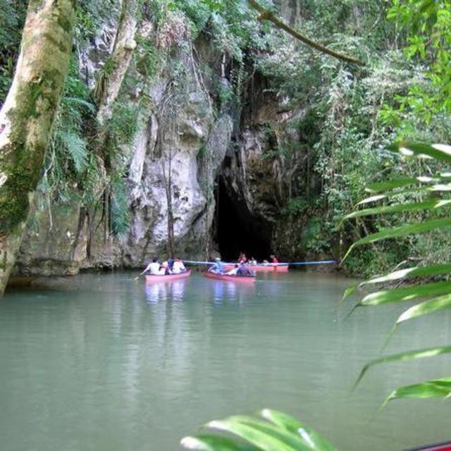 Barton Creek Canoe and Big Rock Falls tour