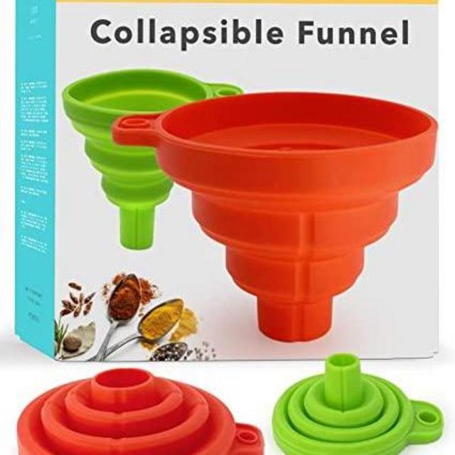 Silicone Collapsible Funnel Set