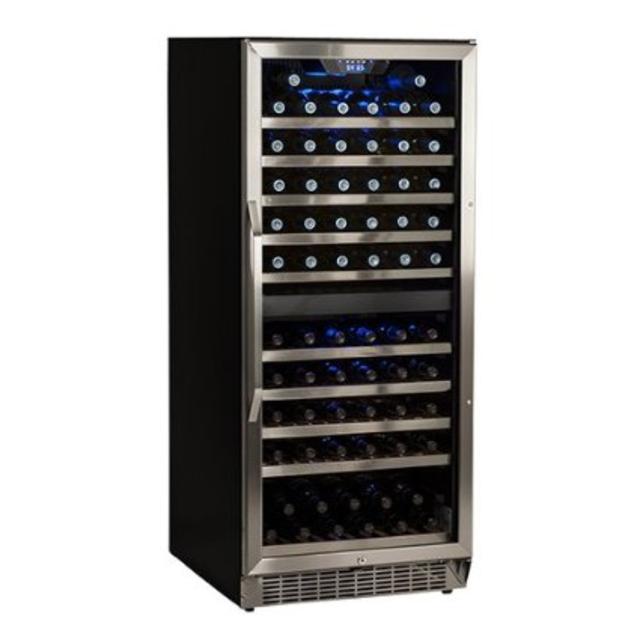 EdgeStar 110 Bottle Built-In Dual Zone Wine Cooler