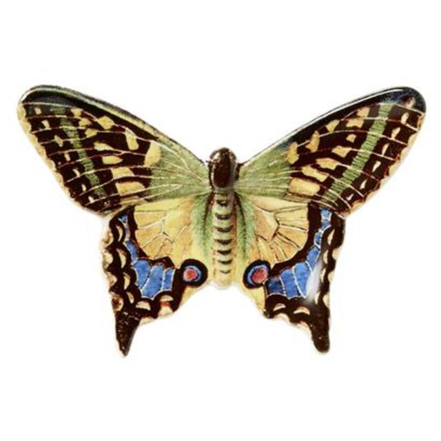 Field of Flowers Machaon Butterfly 6" Gift Tray