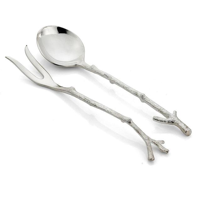 Twig Serving Set Silver Plate