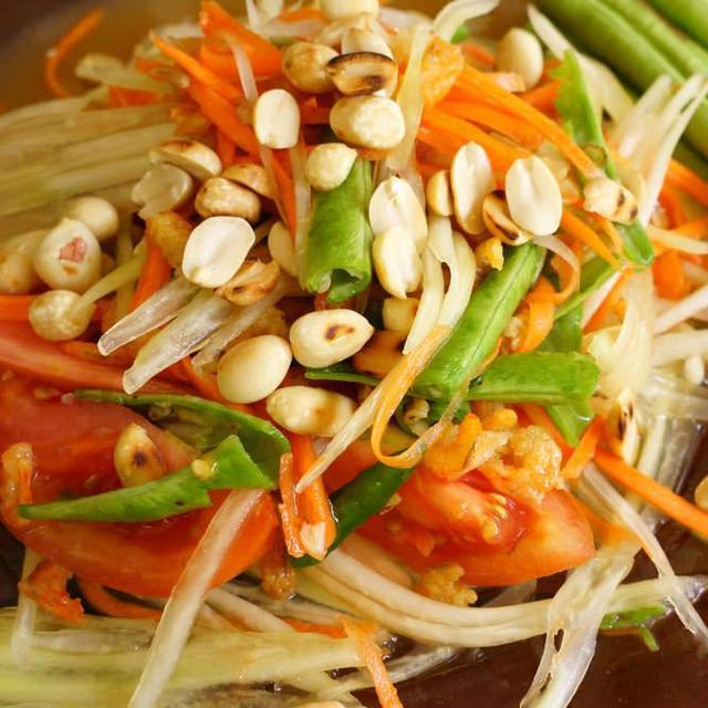 Dinners and street food in Thailand