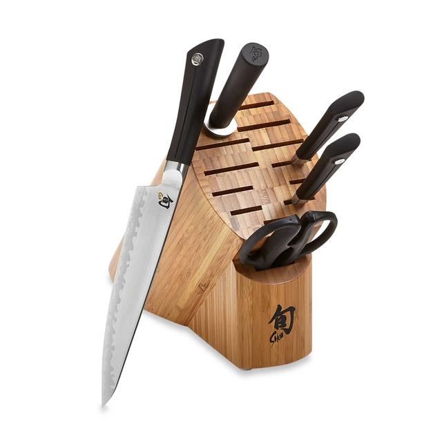 Shun Sora 6-Piece Basic Knife Block Set