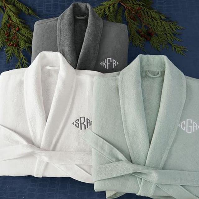 Monogramed Spa Robes