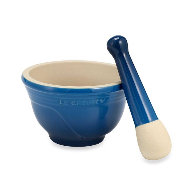 Le Creuset® 10-Ounce Stoneware Mortar and Pestle in Marseilles
