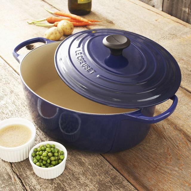 Le Creuset® Signature Indigo Oval French Ovens 6.75 Qt.