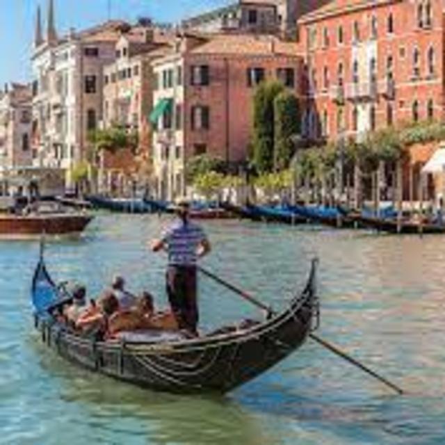 Venice Goldola Ride on Our Honeymoon