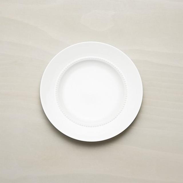 White Pearl Salad Plate