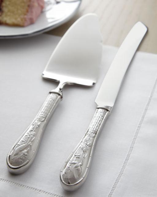 Ricci Silversmith Five-piece Japanese Bird HOSTESS SET									"Japanese Bird" Serving Pieces