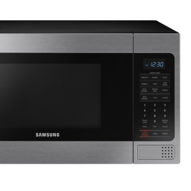 Samsung - 1.1 Cu. Ft. Countertop Microwave - Stainless Steel
