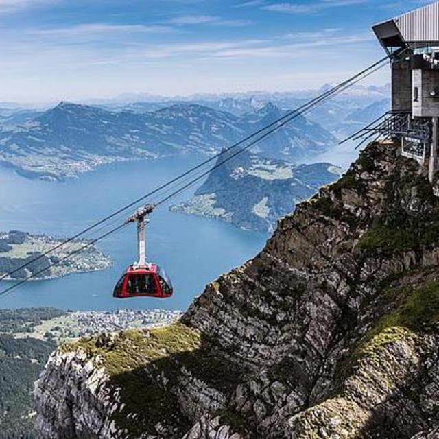 Switzerland Cable Car Ride