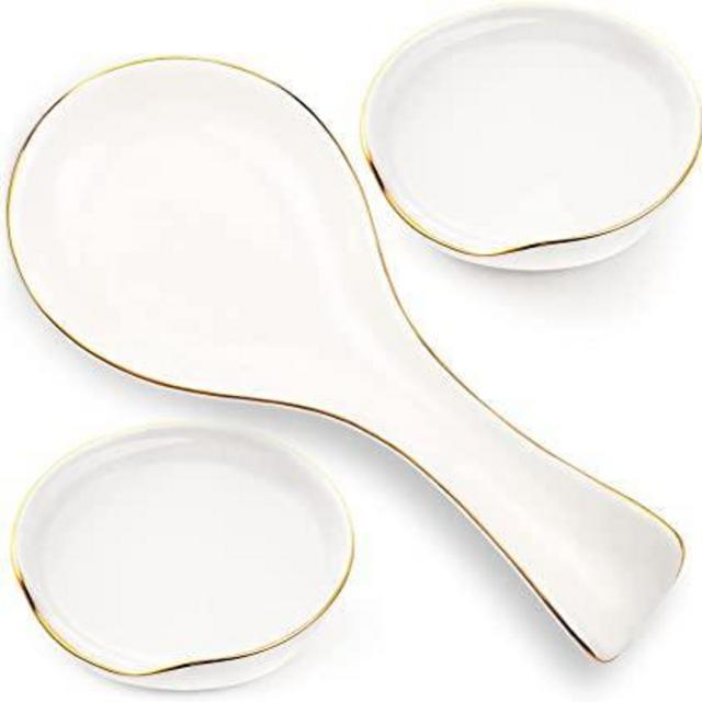 3 pc spoon rest set