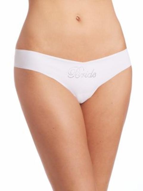 Embellished Bride Thong