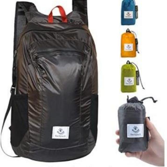4Monster Hiking Daypack,Water Resistant Lightweight Packable Backpack for Travel Camping Outdoor