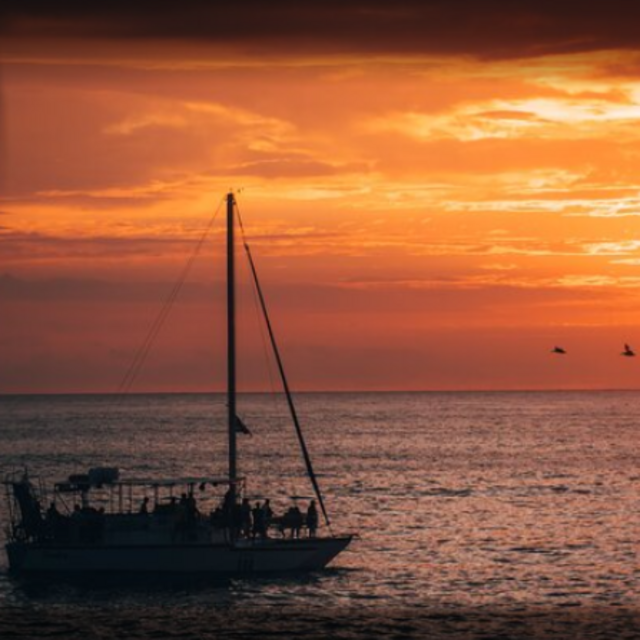 Sunset Boat Tour in Costa Rica!