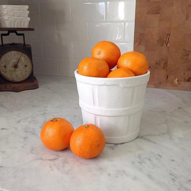 Porcelain Fruit Crate- Tall