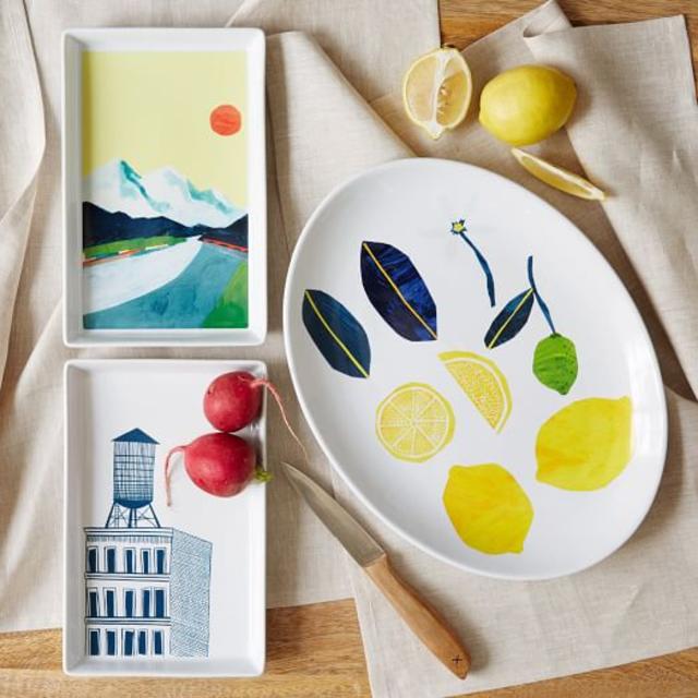 Collector's Editions Trays  - Rectangle Platter - Landscape