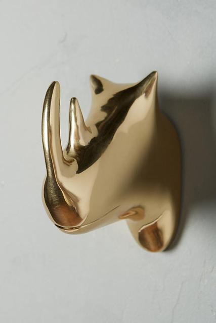 Gleaming Safari Bust - Rhino