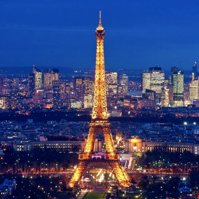 Dinner For Two on the Eiffel Tower