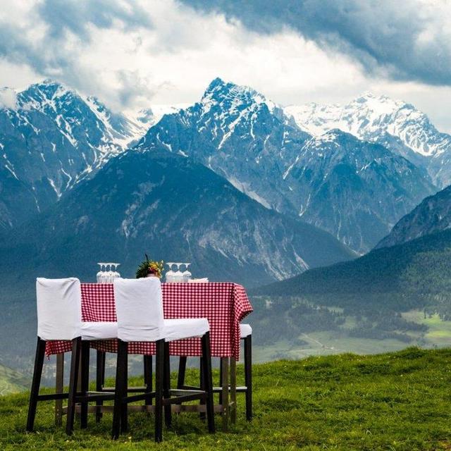 Dinner for 2 in the Swiss Alps