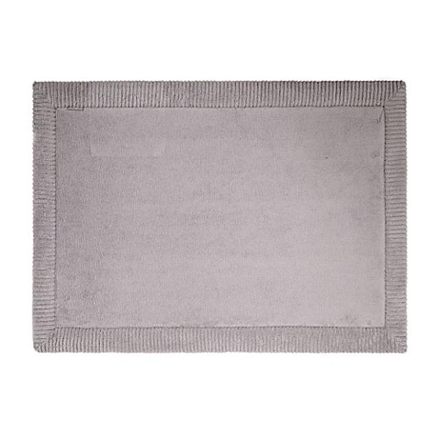 Microdry® Memory Foam 21-Inch x 34-Inch Bath Rug with GripTex™ Base in Grey