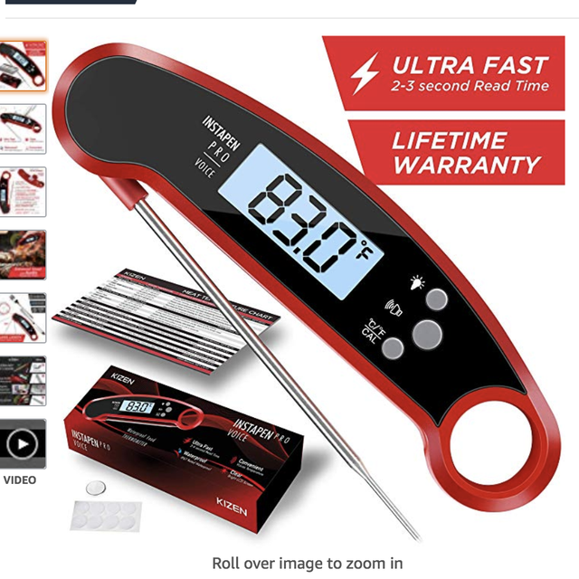 Kizen Instapen Pro Instant Read Meat Thermometer