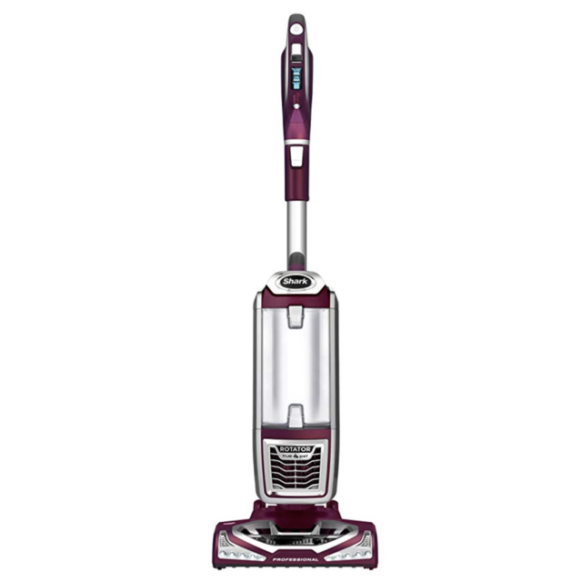 SharkNinja Canister Upright Vacuum, TruePet Mini-Motorized Brush, Bordeaux