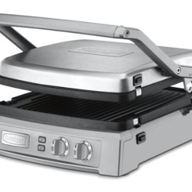Cuisinart GR-150 Griddler Deluxe, Brushed Stainless