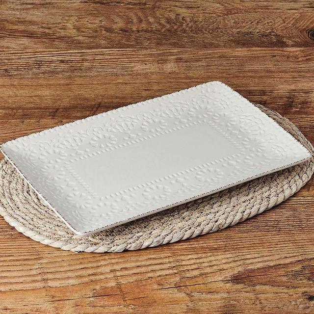Chateau Cream Rectangular Platter