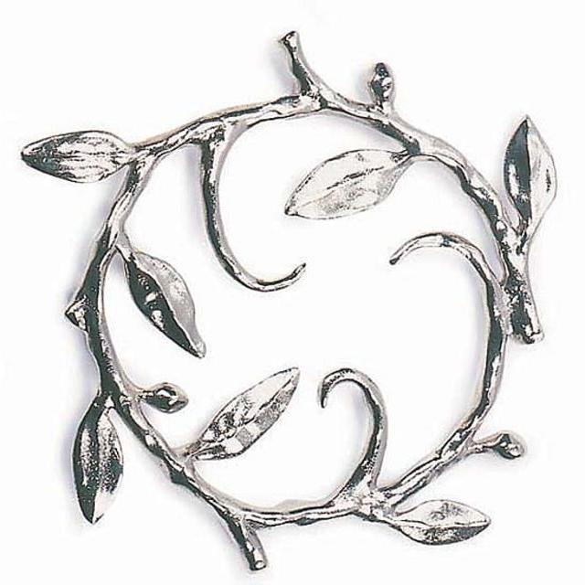 Michael Aram "Leaf" Trivet, 7"