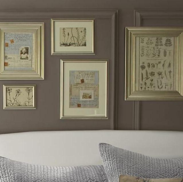 Champagne Gilt Photo Frame Gallery in a Box, Set of 5