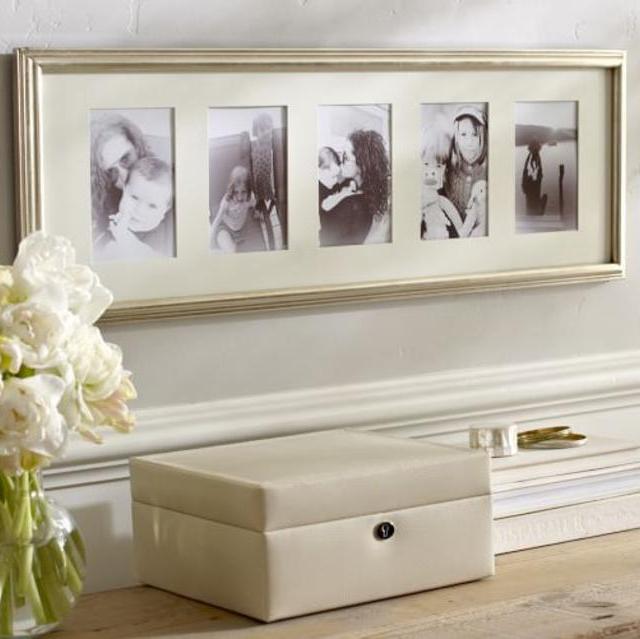 PB Gilt Multiple Opening Picture Frame, Champagne Gilt finish