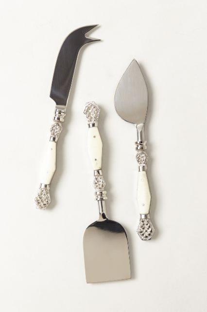 Set of 3 Cheese knives
