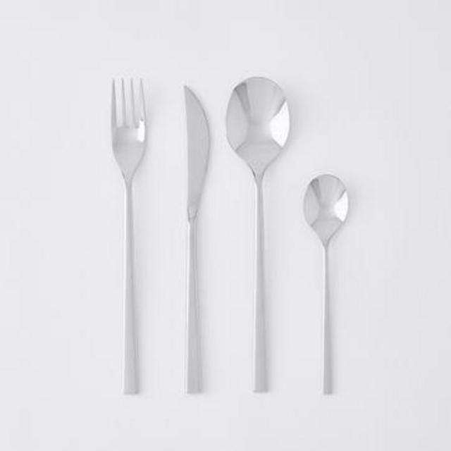 Degrenne French Fuse Flatware (24-Piece Set) Stainless Steel