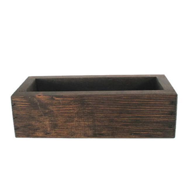 Wood Succulent Planter Box Centerpiece - Home Decor