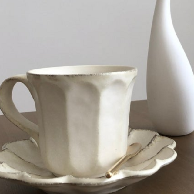 Rinka Small Plate 14 CM (White) (saucer)