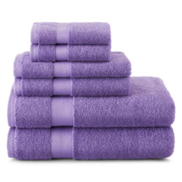JCPenney Home™ 6-pc. Bath Towel Set