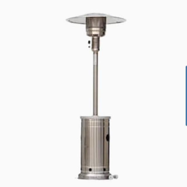 Garden Treasures 48000-BTU Stainless Steel Floorstanding Liquid Propane Patio Heater