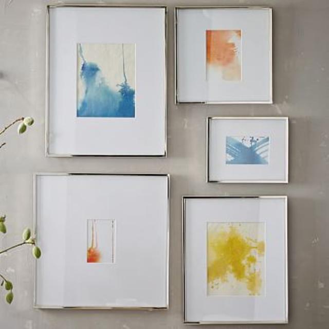 Gallery Frames - Polished Nickel - 8.5 x 10.5