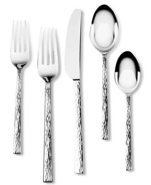 Vera Wang Hammered 5-Piece Place Setting