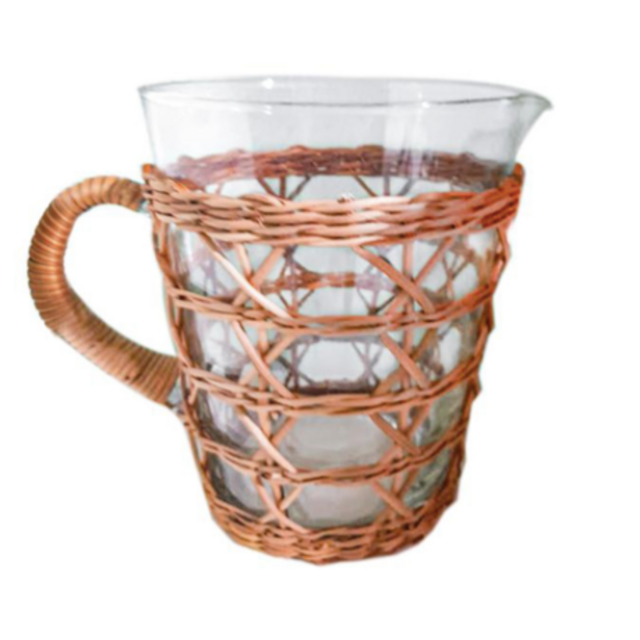Rattan Pitcher – Land Of Belle