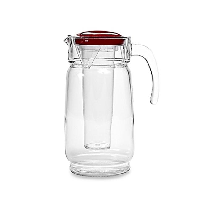 Home Essentials & Beyond 64 oz. Glass Pitcher with Ice Liner