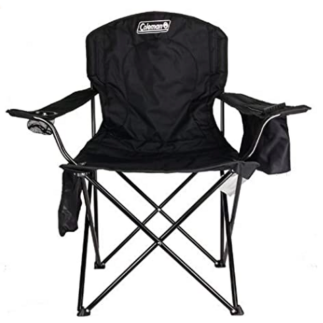 Coleman Camping Chair with Built-in 4 Can Cooler