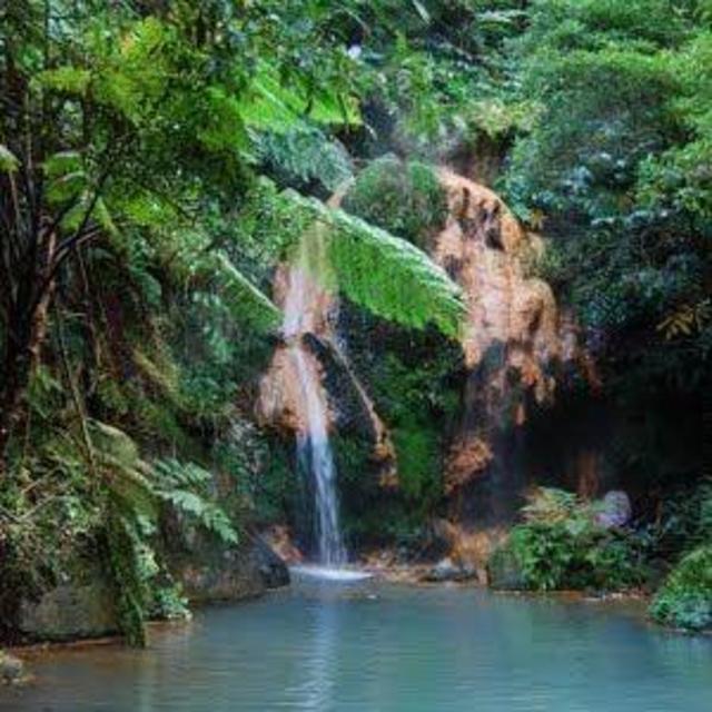 Volcanic Hot Spring in the Azores