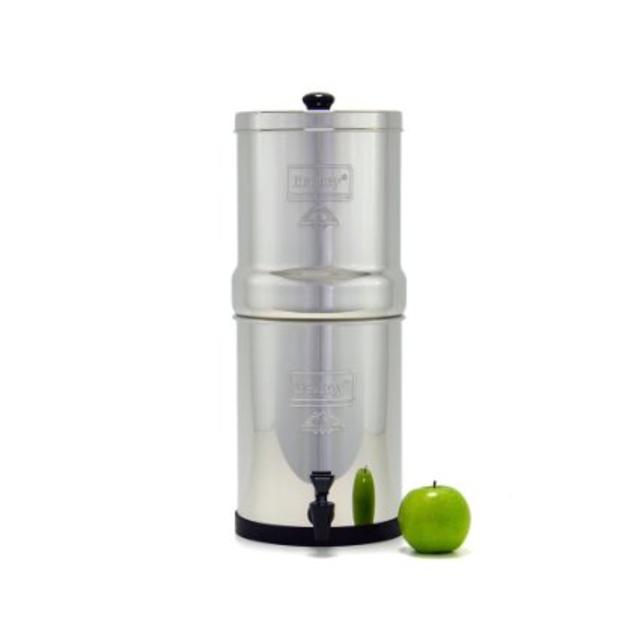 Travel Berkey Water Filter with 2 Black Berkey Filters and 2 PF2 Fluoride Filters