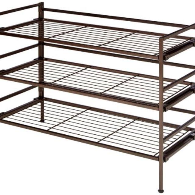 AmazonBasics 9-Pair Shoe Rack